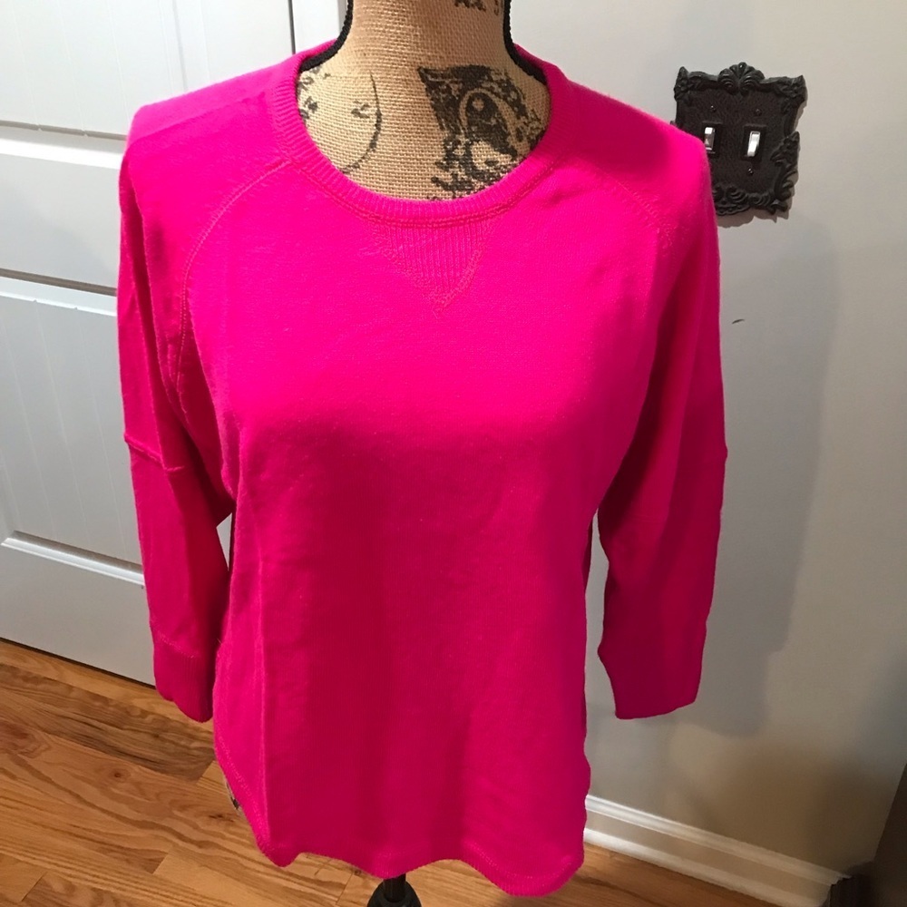🍬sweet romeo Hot Pink Sweater